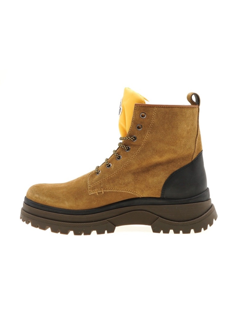 Moncler Men Ulysse Hiking Boots Brown Size 11 New - Picture 5 of 9